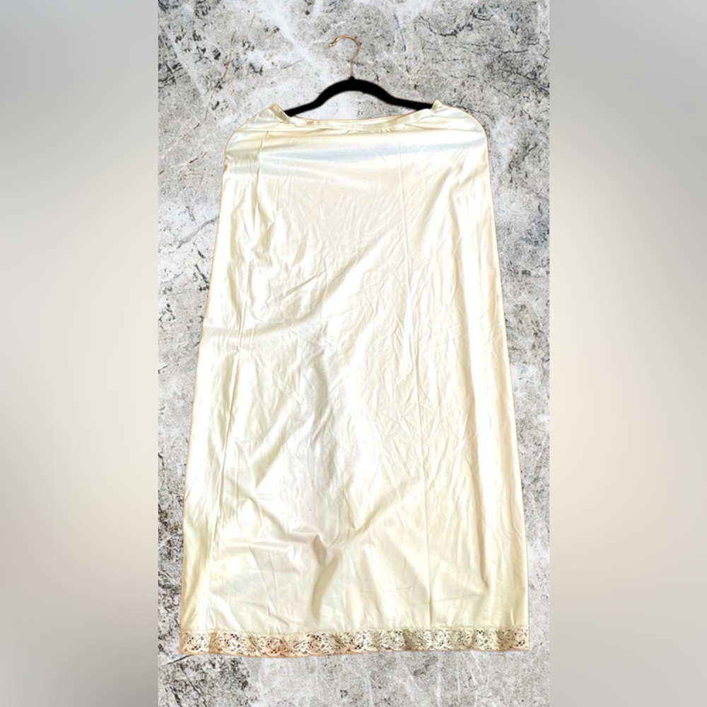 Vintage Calf-Length Slip